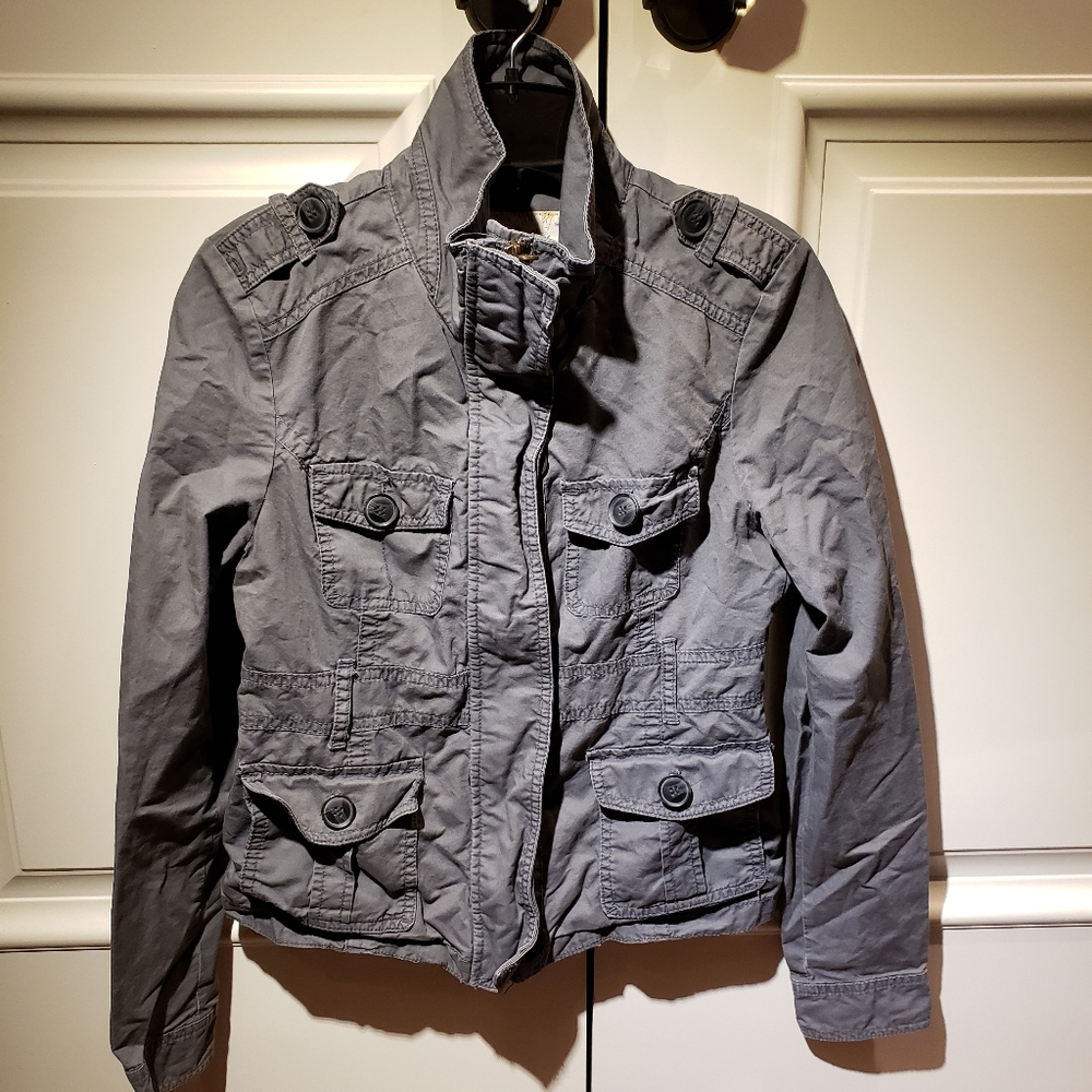 Arizona Dark Grey Utility Jacket